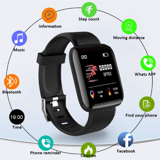 Picture of Stylish Smart Watch for Men and Women with Multiple Functions 🕰️