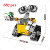 Picture of Disney Series WALL-E Robot Building Blocks Kit - Classic Movie Idea Model Bricks Assembly Toy for Kids - Perfect Birthday Gift 🤖🎁