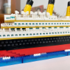 Picture of Experience the Titanic in 3D: Build Your Own Plastic Model Ship with KNEW BUILT Building Blocks for Adults and Kids🛳️